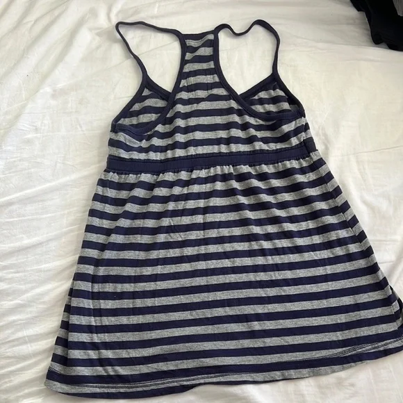Vintage Victoria's Secret PINK babydoll Striped Tank Top - Picture 2 of 4